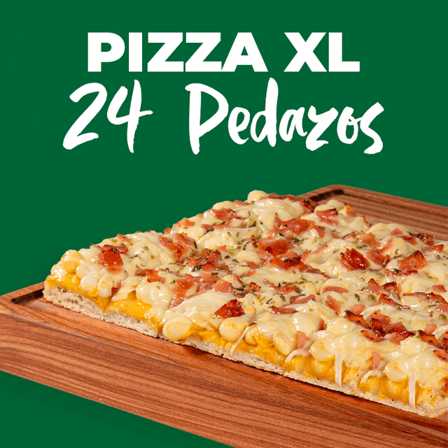 PIZZA 24 PEDAZOS (XL)